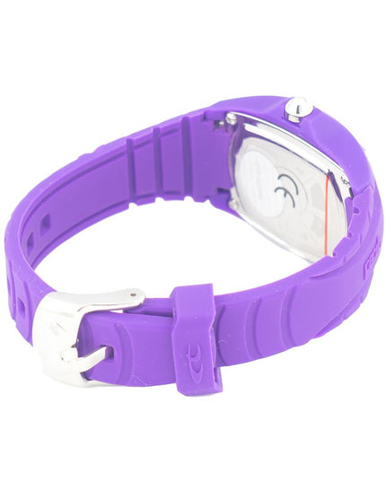 Chronotech Purple Rubber Dress Watch