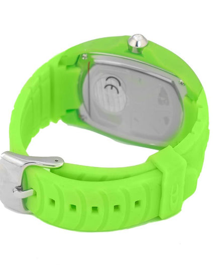 Chronotech Green Rubber Bracelet Watch