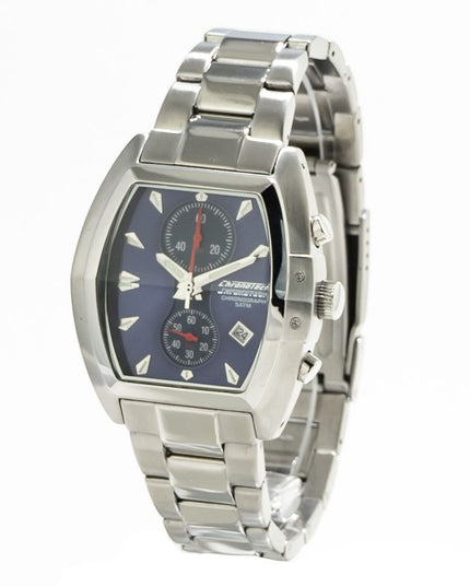 Chronotech Silver Stainless Steel Dress Watch