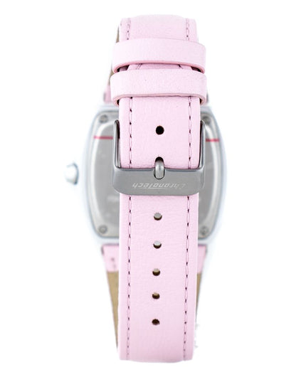 Chronotech Multicolor Leather Dress Watch