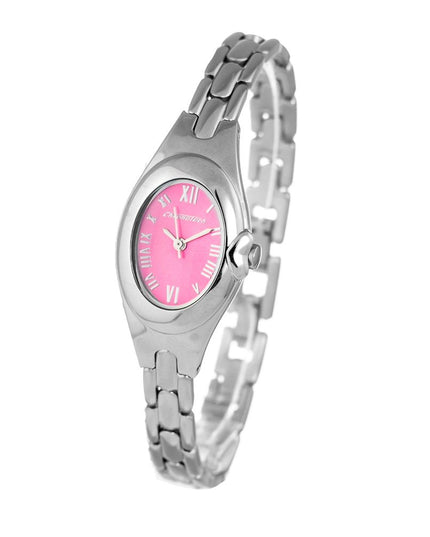 Chronotech Silver Stainless Steel Dress Watch