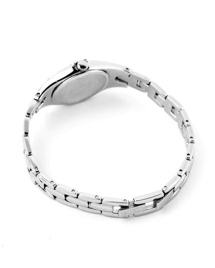 Chronotech Silver Stainless Steel Dress Watch