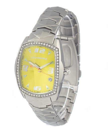 Chronotech Silver Stainless Steel Dress Watch