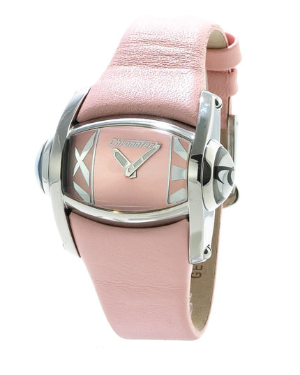 Chronotech Multicolor Leather Dress Watch