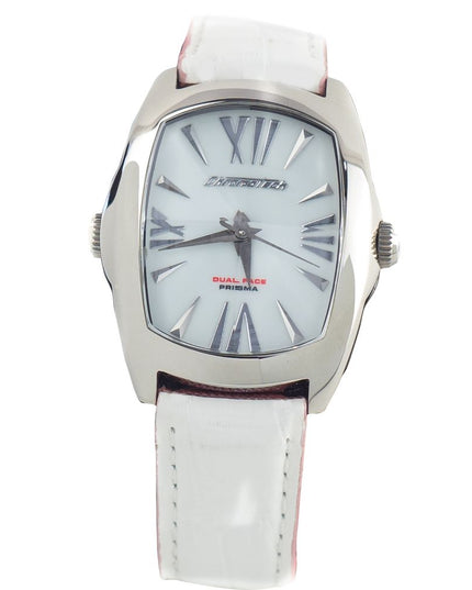 Chronotech Multicolor Leather Dress Watch
