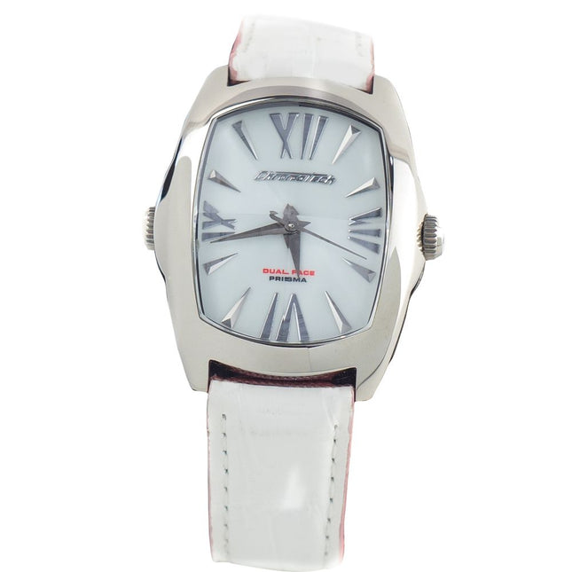 Chronotech Multicolor Leather Dress Watch