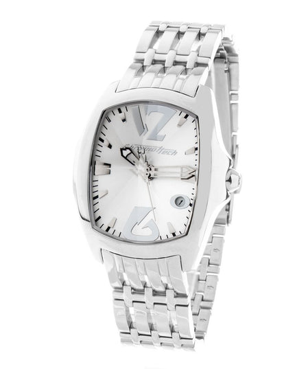 Chronotech Silver Stainless Steel Dress Watch