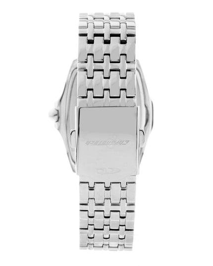Chronotech Silver Stainless Steel Dress Watch