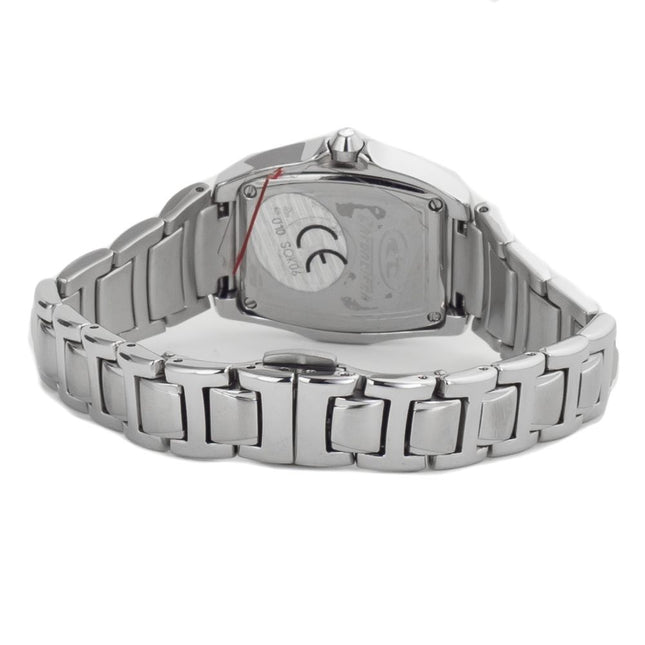 Chronotech Silver Stainless Steel Dress Watch