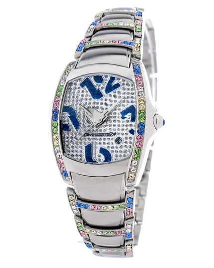 Chronotech Silver Stainless Steel Bracelet Watch