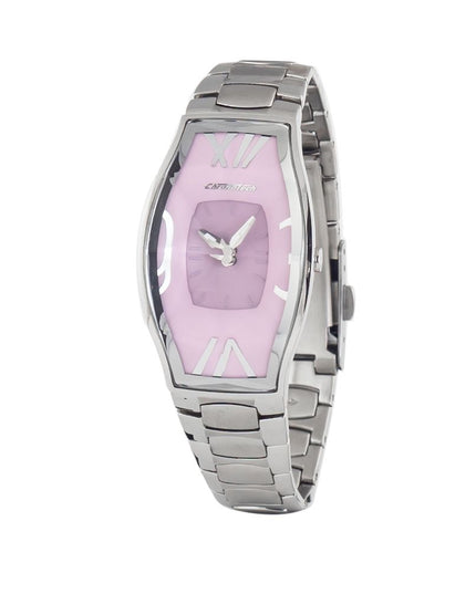 Chronotech Silver Stainless Steel Dress Watch