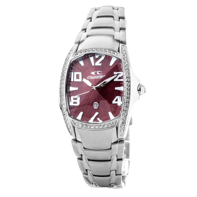 Chronotech Silver Stainless Steel Dress Watch