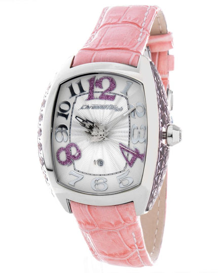 Chronotech Multicolor Leather Dress Watch