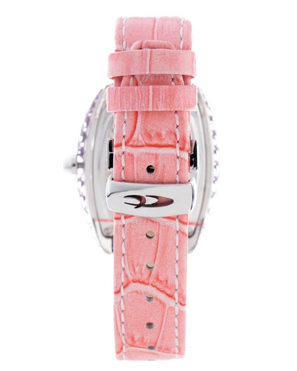 Chronotech Multicolor Leather Dress Watch