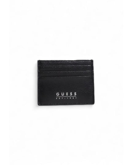 Guess Black Leather Cardholder