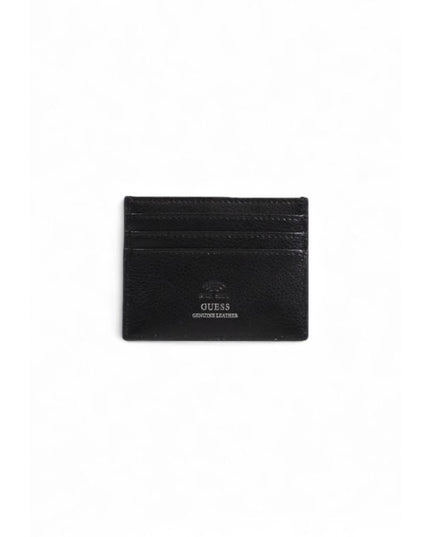 Guess Black Leather Cardholder