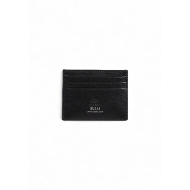 Guess Black Leather Cardholder