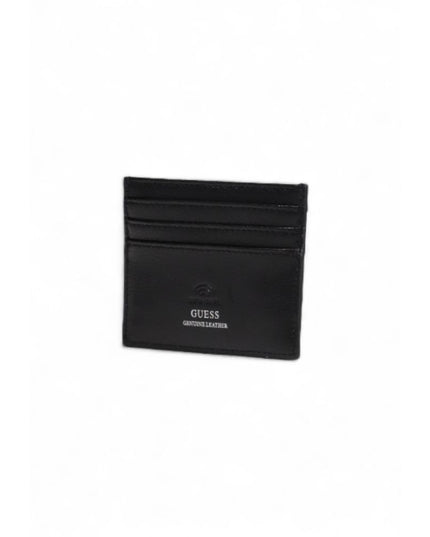 Guess Black Leather Cardholder
