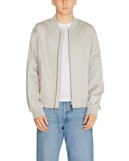Calvin Klein Gray Organic Cotton Bomber