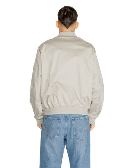 Calvin Klein Gray Organic Cotton Bomber