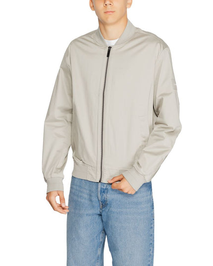 Calvin Klein Gray Organic Cotton Bomber