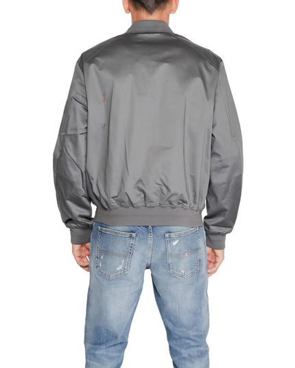 Calvin Klein Gray Organic Cotton Bomber