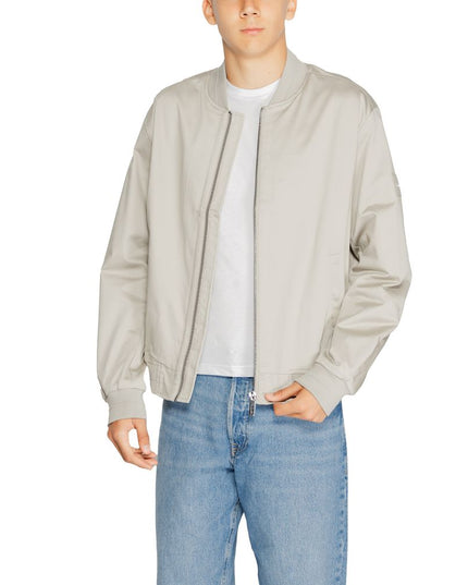 Calvin Klein Gray Organic Cotton Bomber