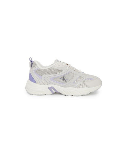 Calvin Klein Jeans Purple Leather Athletic Sneakers