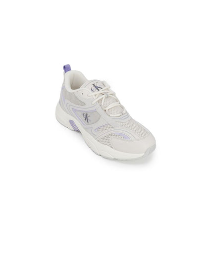 Calvin Klein Jeans Purple Leather Athletic Sneakers