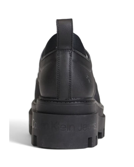 Calvin Klein Jeans Black Polyethylene Platform Pumps