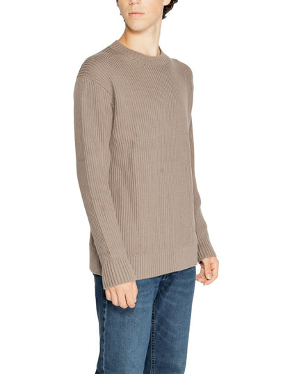 Calvin Klein Jeans Brown Organic Cotton Sweatshirt