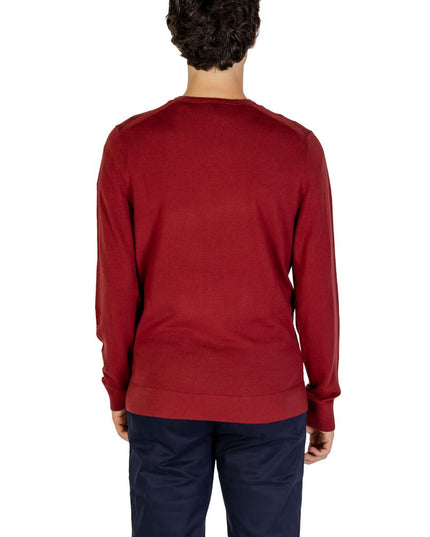 Calvin Klein Bordeaux Recycled Wool Sweatshirt