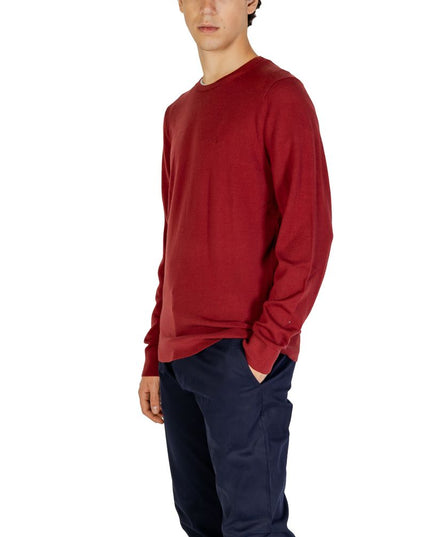 Calvin Klein Bordeaux Recycled Wool Sweatshirt