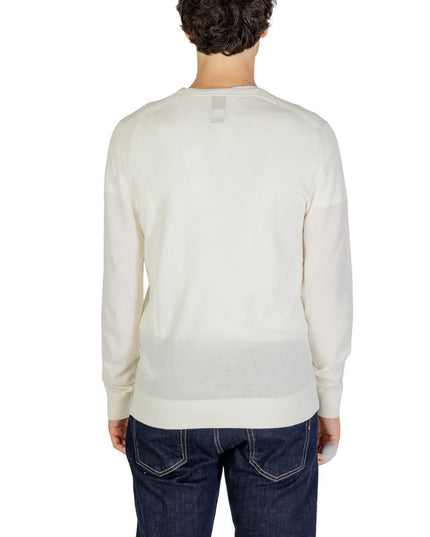 Calvin Klein Cream Recycled Wool Sweatshirt