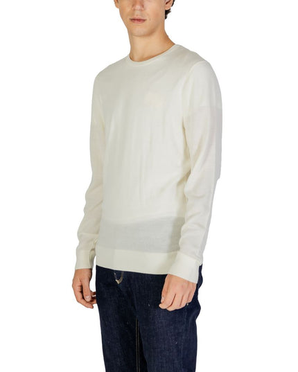 Calvin Klein Cream Recycled Wool Sweatshirt