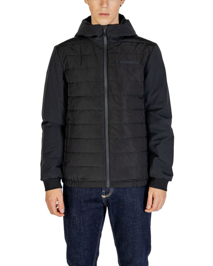 Calvin Klein Black Recycled Polyester Shell Jacket