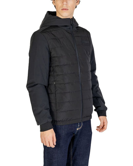 Calvin Klein Black Recycled Polyester Shell Jacket