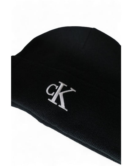 Calvin Klein Black Recycled Polyester Cap (Baseball Hat)