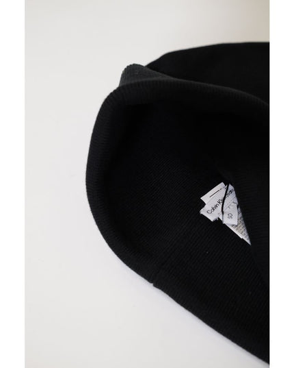 Calvin Klein Jeans Black Recycled Polyester Cap (Baseball Hat)