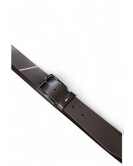 Tommy Hilfiger Brown Leather Regular Belt