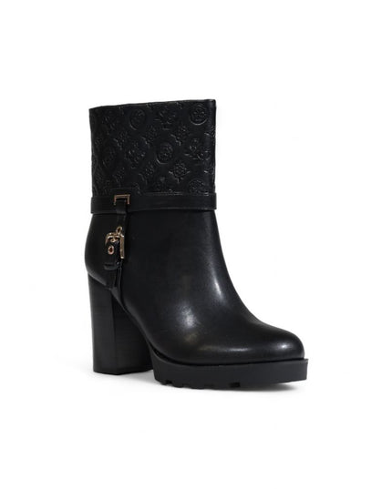 Guess Black Polyethylene Ankle Boots