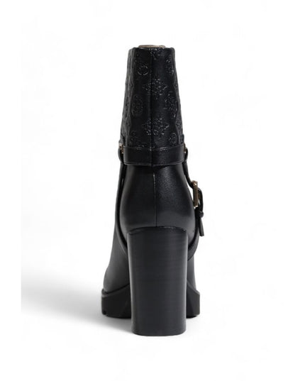 Guess Black Polyethylene Ankle Boots