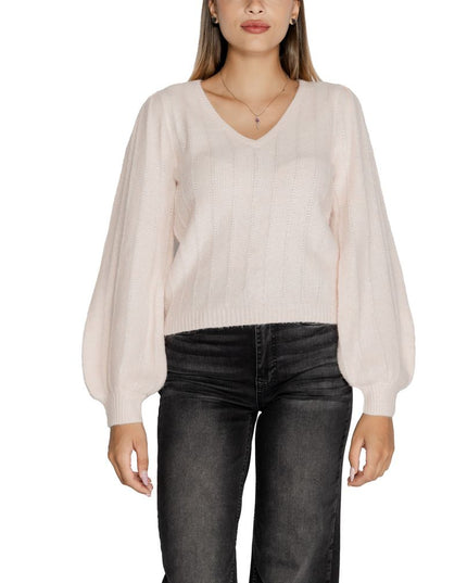 Guess Pink Polyester Sweatshirt