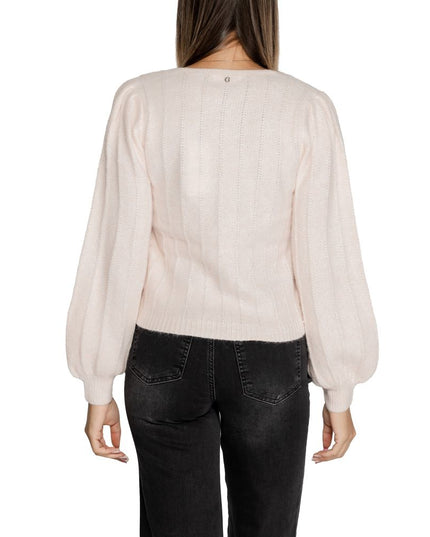 Guess Pink Polyester Sweatshirt