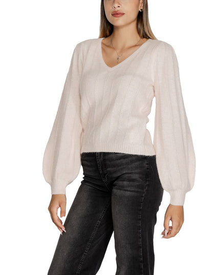 Guess Pink Polyester Sweatshirt