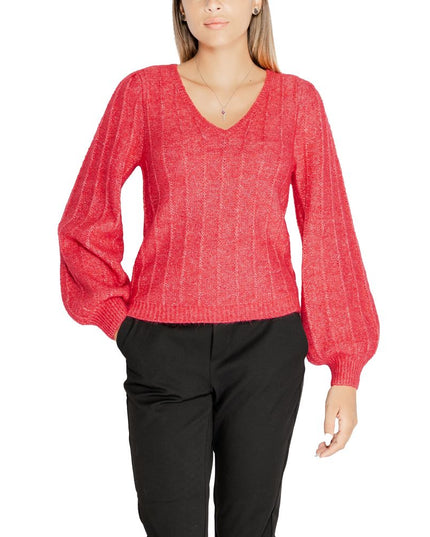 Guess Pink Polyester Sweatshirt