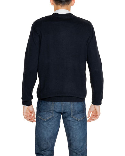 Jack Jones Black Cotton Cardigan