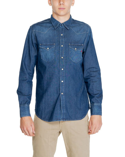 Replay Blue Denim Shirt