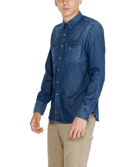 Replay Blue Denim Shirt