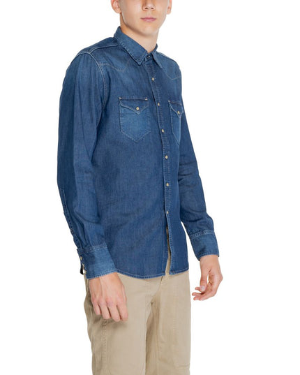 Replay Blue Denim Shirt
